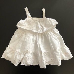 The Children's Place Eyelet Summer Dress Size 3-6M
